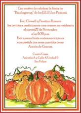 Thanksgiving invitation español